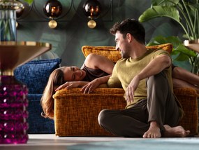 Element Portofino kreslo oranžové