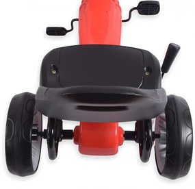 Šlapacia motokára POWER červená