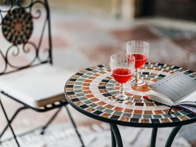 Pohár na víno Georgia 350 ml, s optikou