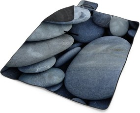 Sablio Plážová deka Čierne kamene: 200x140 cm