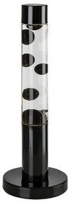 Rabalux 76027 dekoratívna lávová stolná LED lampa Lavastic, čierna