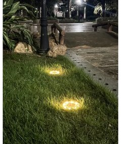 Immax 08496L-SADA 4xLED Vonkajšie solárne osvetlenie so senzorom 0,048W/2V IP68