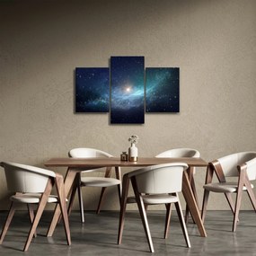 Obraz - Hviezdy a hmlovina (90x60 cm)