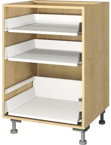 Korpus spodnej kuchynskej skrinky BE SMART XL S 60 3Z dub arlington