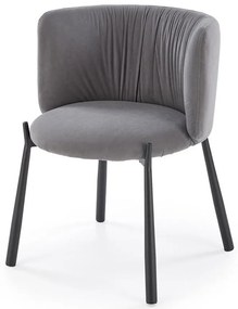 Stolička K531 sivá