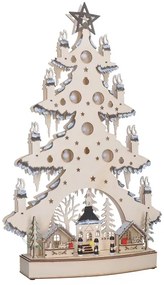 Solight 1v282 - LED Vianočná dekorácia LED/2xAA/teplá biela stromček