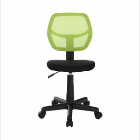 Kondela Otočná stolička, MESH, zelená/čierna