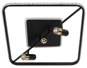 LED Stmievateľné stropné svietidlo LED/70W/230V 3000-6500K čierna + diaľkové ovládanie