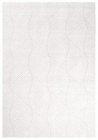 Dekorstudio Jednofarebný koberec FANCY 904 - smotanovo biely Rozmer koberca: 120x160cm
