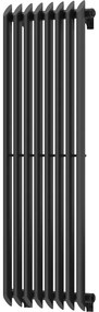 Mexen Atlanta, vykurovacie teleso 1200x405 mm, 646 W, čierna, W211-1200-405-00-70