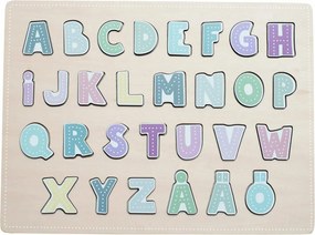 Drevené puzzle – Abeceda (ABC)