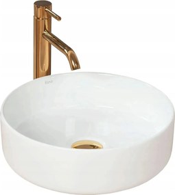 Rea Sami, umývadlo na dosku 36x36x11,5 cm, biela, REA-U1891