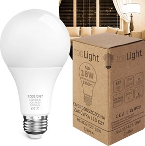 Toolight Toolight, LED žiarovka E27, 18W, 1350lm, 3000K teplá, RSL032, OSW-20017