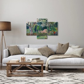 Obraz - Paul Gauguin, Te raau rahi (The Big Tree), reprodukcia (90x60 cm)