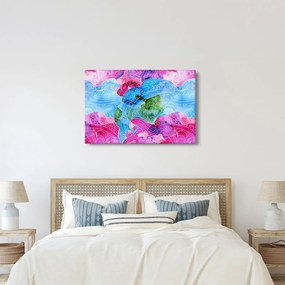 Obraz - Farebné vlny (90x60 cm)