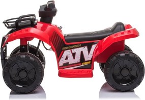 LEAN CARS JS320 batériovo napájaná štvorkolka červená