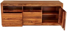 furniture-nabytek.cz - Stolek pod tv masiv z dřeva palisandr 160x60x45