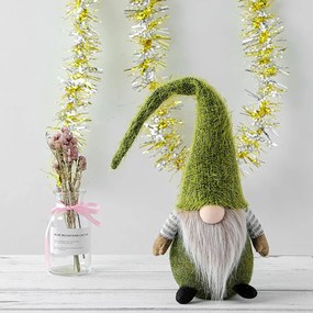 Vánoční skřítek ELF 029 - 50 cm zelený