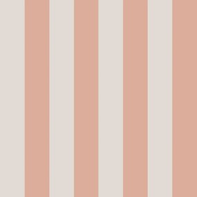 Tapeta ružové pásy 280x100 cm