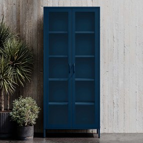 Vitrína ANGELO, 800 x 1850 x 450 mm, Modern: farba granátová