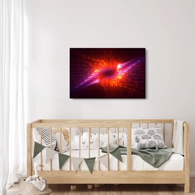 Obraz modernej tŕnistej abstrakcie (90x60 cm)
