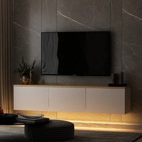 Televízny stolík Neon White