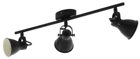 Moderné svietidlo EGLO GU10 Black SERAS 2  98399
