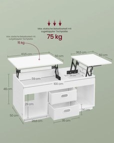 Konferenčný stolík LCT210W01