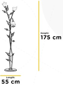 ONLI - Stojacia lampa MIRANDA 3xE14/6W/230V