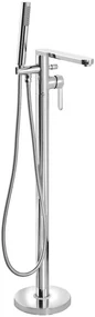 Sapho Sapho, SEMA vaňová batéria s pripojením do podlahy, 860 mm, chrómová, ZU420