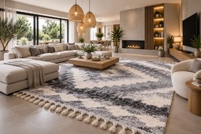 Koberec London 572 GREY (Antik) rozmery koberec: 160x230 cm