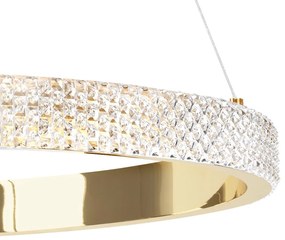 Toolight Toolight, LED stropné svietidlo 23W APP1510-CP, zlatá lesklá, OSW-05471