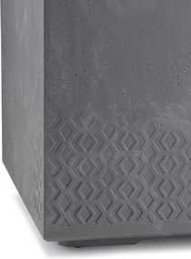 Květináč na kolečkách BETONIQUE 39,8x58,7 cm šedý