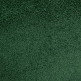 Zelený zamatový záves na krúžkoch ROSA 140x250 cm