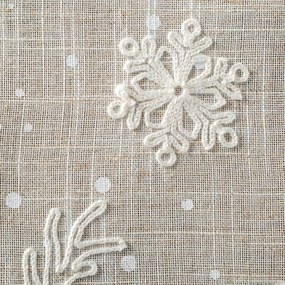 VIANOČNÝ OBRUS DEER 85X85 CM VZOROVANÁ