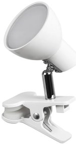 Rabalux NOAH LED lampička s klipom 5W | 360lm | 3000K - biela