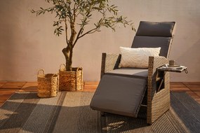 XXXLutz ZÁHRADNÉ RELAXAČNÉ KRESLO, kov, plast, textil Ambia Garden - Online Only záhrada - 002306001101
