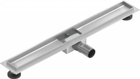 Mexen Flat telo pre líniový odtok 70 cm, inox - 1015070