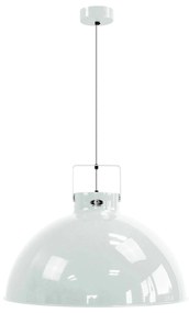 Jieldé Dante D675 závesná lampa, biela, Ø 67,5 cm