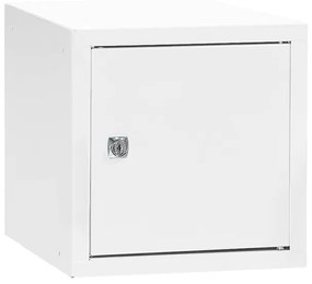Odkladacia skrinka CUBE, biela, 270x270x350 mm