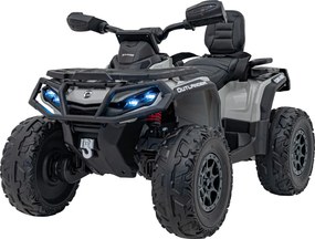 Ramiz Štvorkolka Can Am Outlander ATV s diaľkovým ovládaním sivá