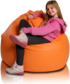 Sedací vak malá guľa oranžová TiaHome