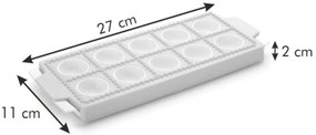 Tescoma Delícia Forma na okrúhle ravioli 10 ks,