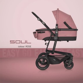 Hlboký kočík 1v1 EasyGo Soul Rose