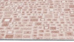 Koberce Breno Metrážny koberec MORGAN 60, šíře role 400 cm, ružová, viacfarebná