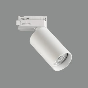 ACB T37640B Koľajnicové svietidlo Zoom LED, GU10, 1x10W, matná biela,