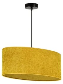 Duolla - Luster na lanku OVAL 1xE27/15W/230V hnedá