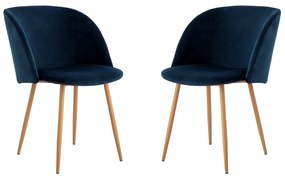 Sada dvoch moderných stoličiek Archie 420-3, Farby:: G062-49 Blue