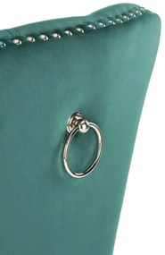 ELEGANTNÁ STOLIČKA NEA ZELENÁ ZAMAT