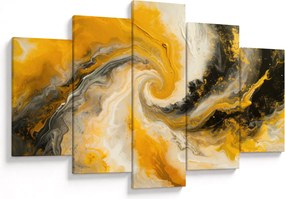 Obraz - Špirálna abstrakcia (150x105 cm)